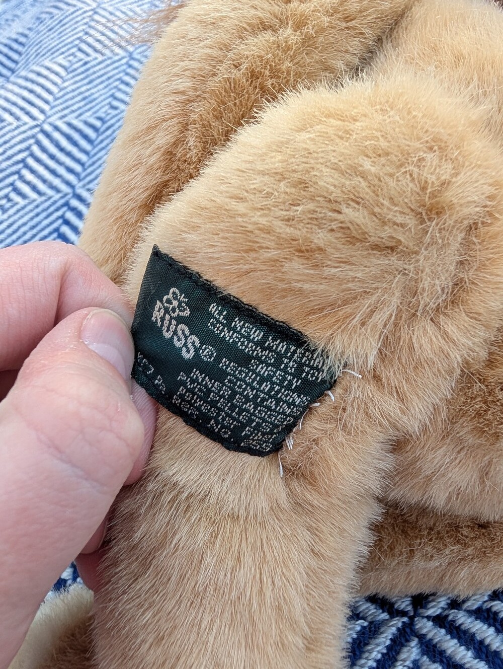 RUSS Berrie & Co. Vintage Heartcraft Collection SAFRAI Lion Plush - Picture 9 of 9